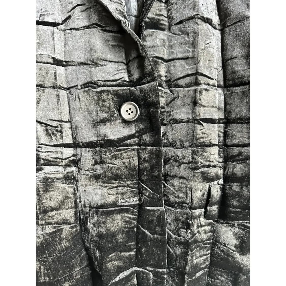 issey miyake pleated velvet blazer 상품이미지3