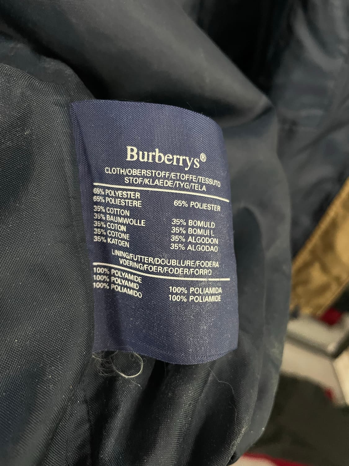 버버리 자켓 XL(100-105) 상품이미지5