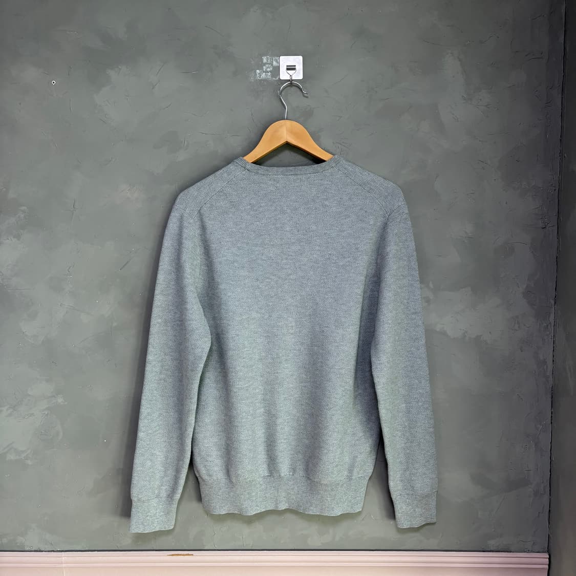 폴로 랄프로렌 코튼 니트 그레이 상품이미지5