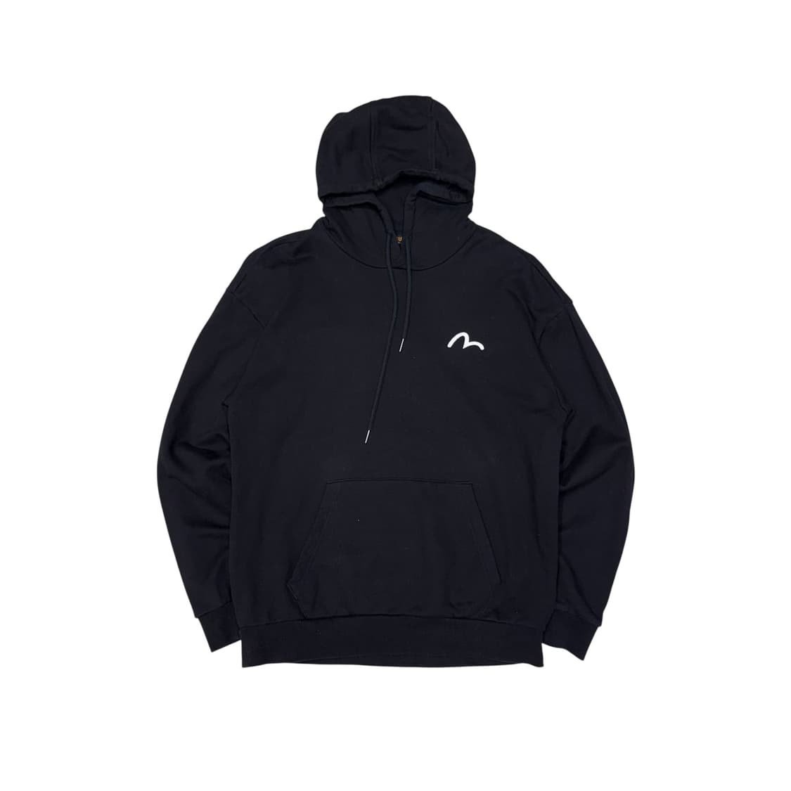 [L] 에비수 블랙 후드티 상품이미지3