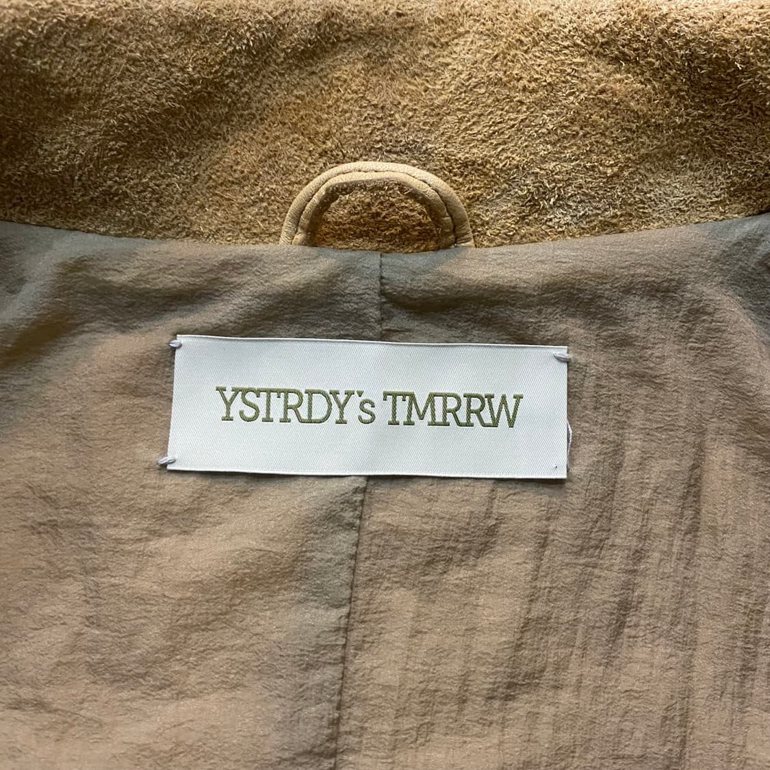 YSTRDY'S TMRRW 스웨이드 라이더 자켓 상품이미지7