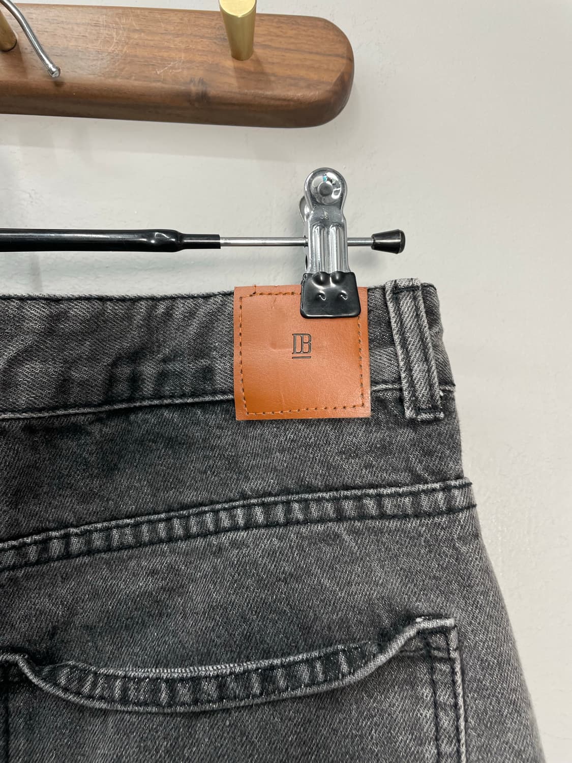 디미트리블랙 워싱 와이드 데님 팬츠 H1546 상품이미지5