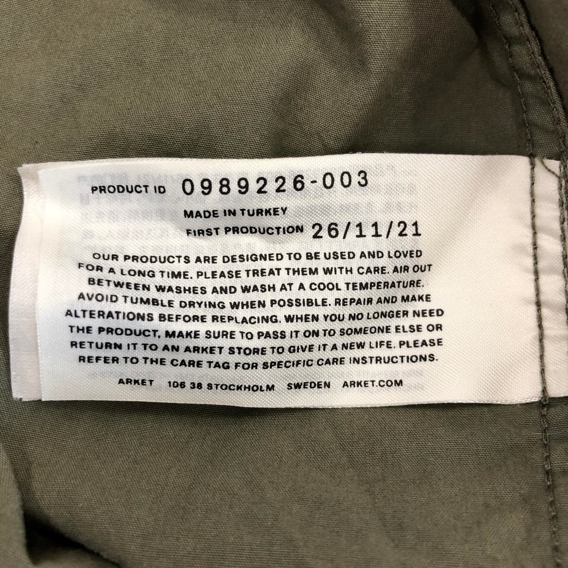 아르켓 포플린 오버셔츠 50 상품이미지6