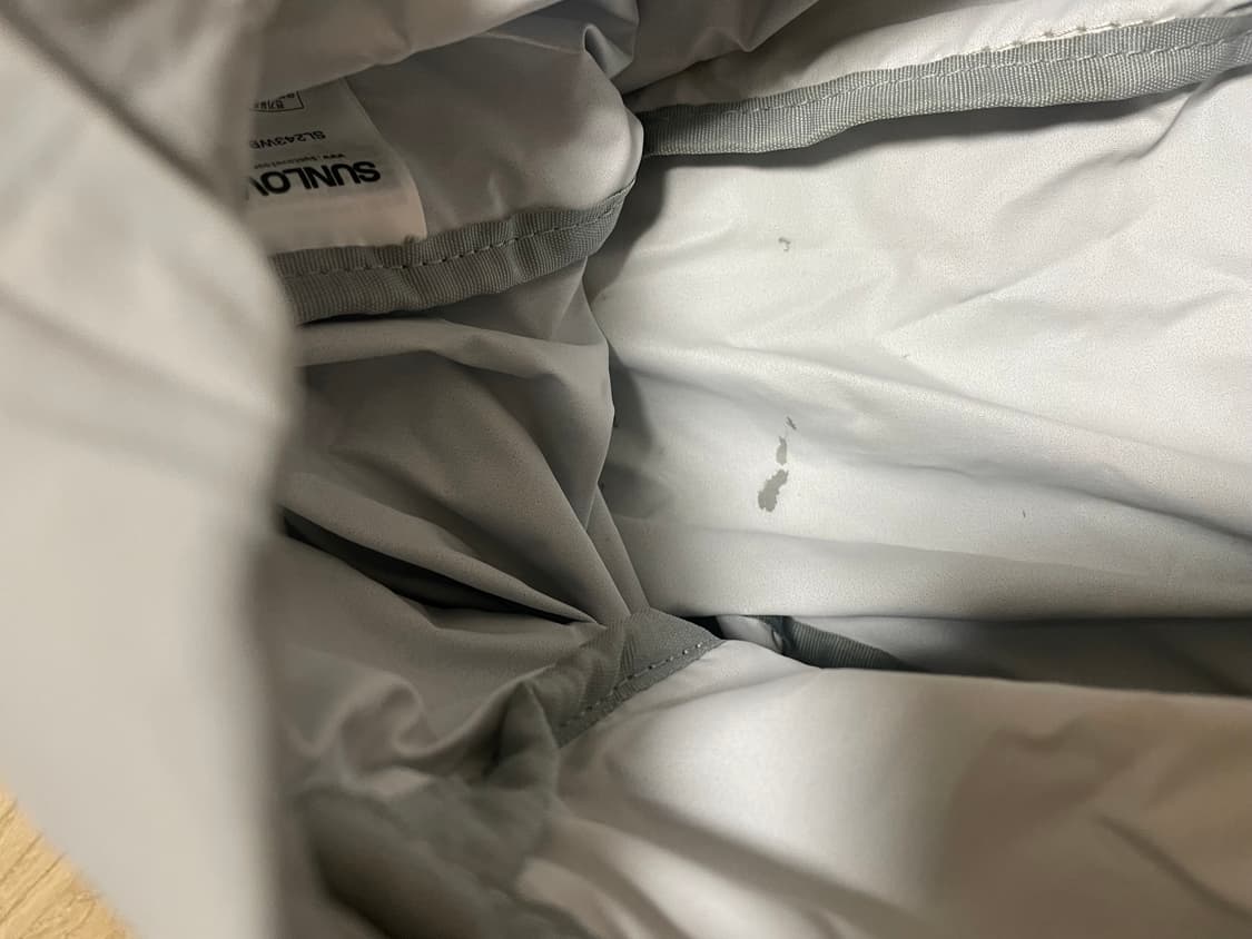 썬러브 짐색 그레이 백팩 상품이미지3