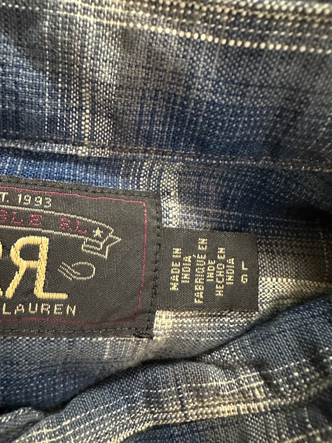 rrl 우븐 워크셔츠 L 새상품 상품이미지2