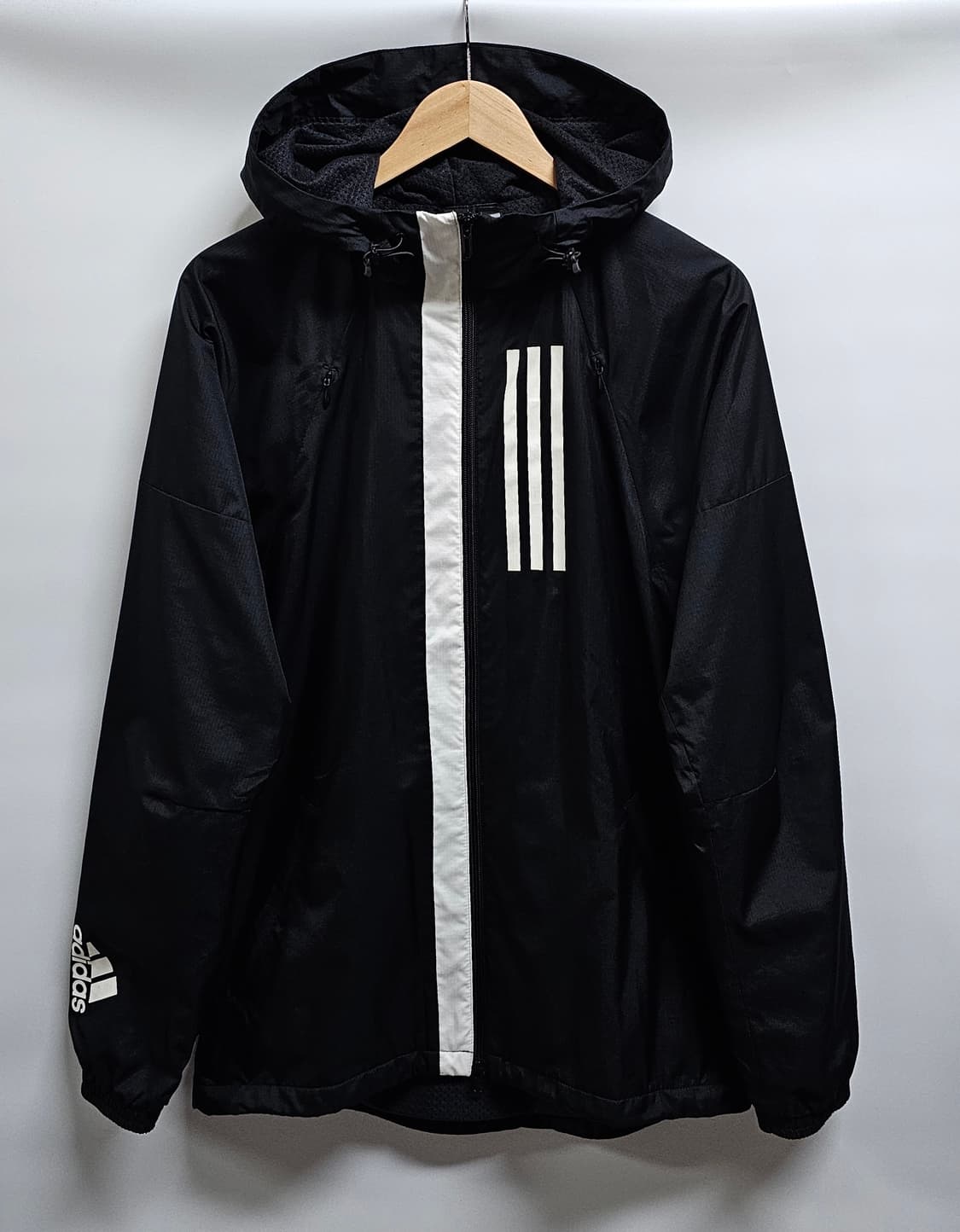 아디다스 기모 바람막이 자켓 M 상품이미지1