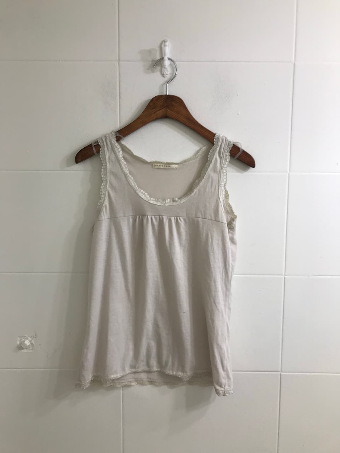 아이보리 베이지 모리걸 하구미 패딩 코디세트 상품이미지6