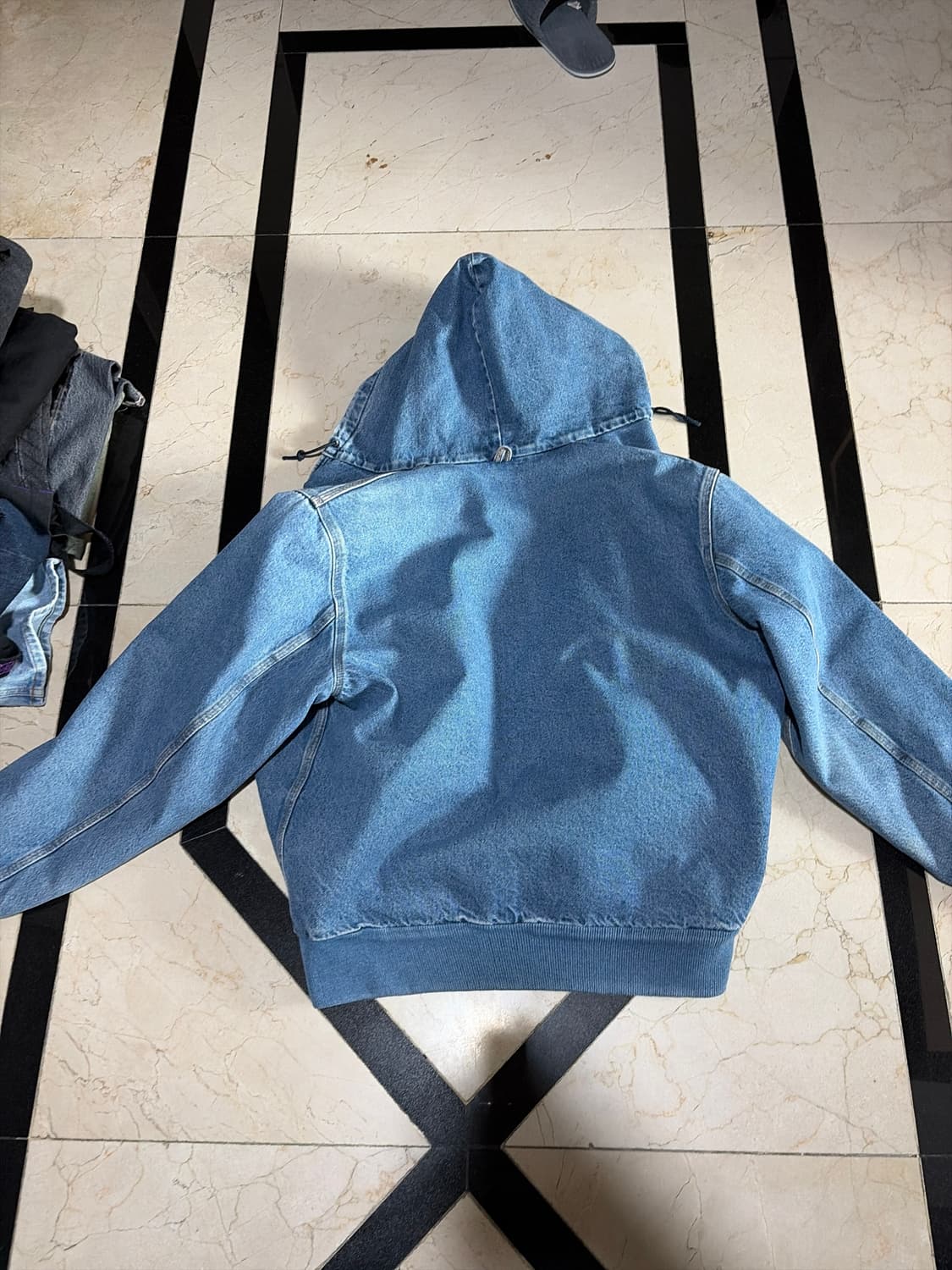 칼하트 데님 후드집업 상품이미지4