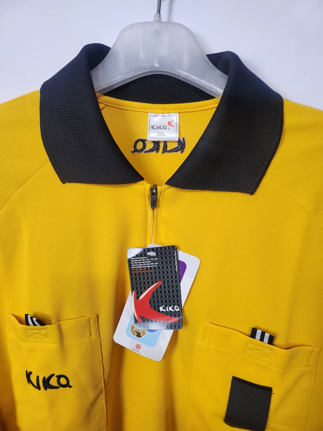KIKA 축구심판용 반팔 유니폼 105-110  XXL 새제품 상품이미지2