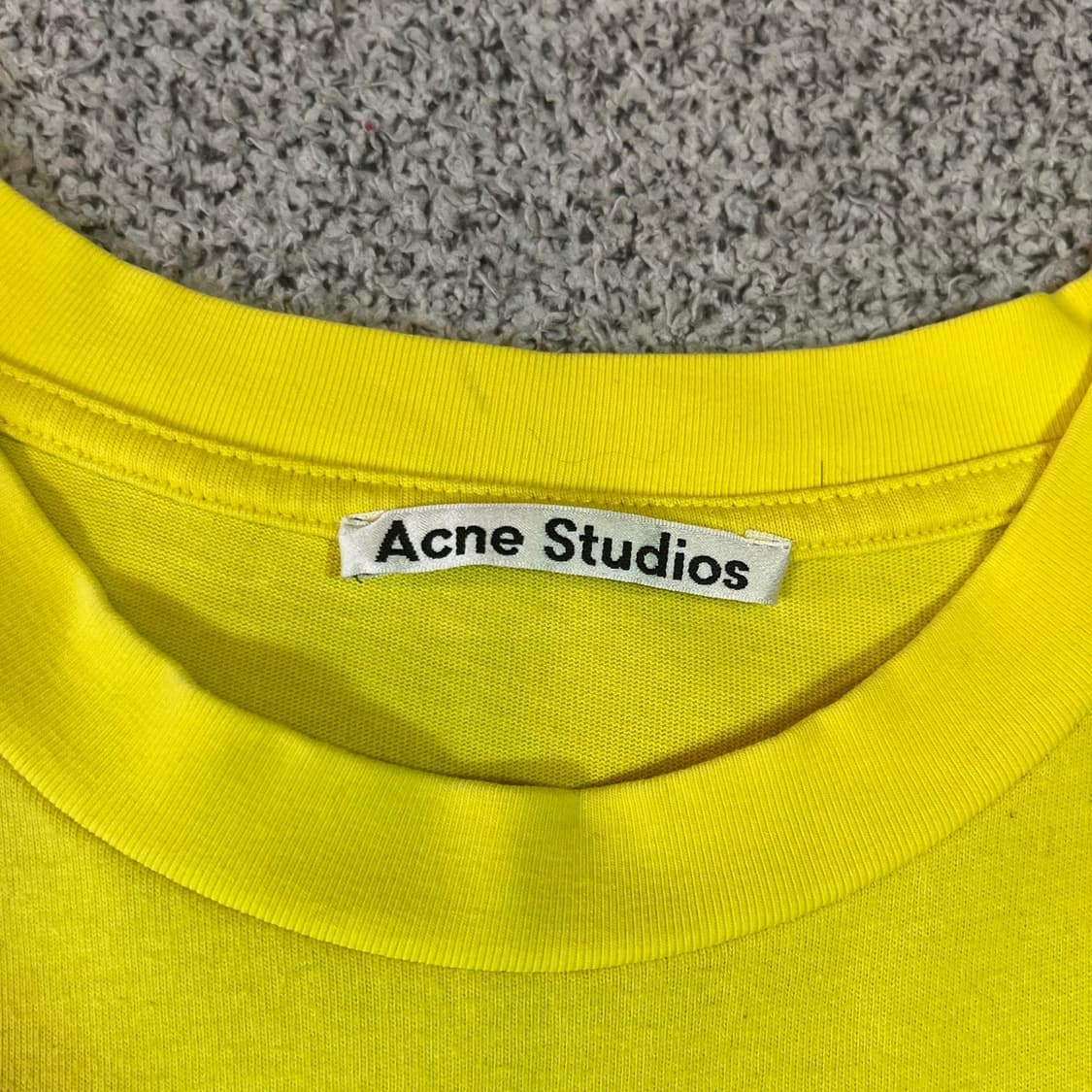 아크네 스튜디오 리버스 라벨 반팔 티셔츠 상품이미지4