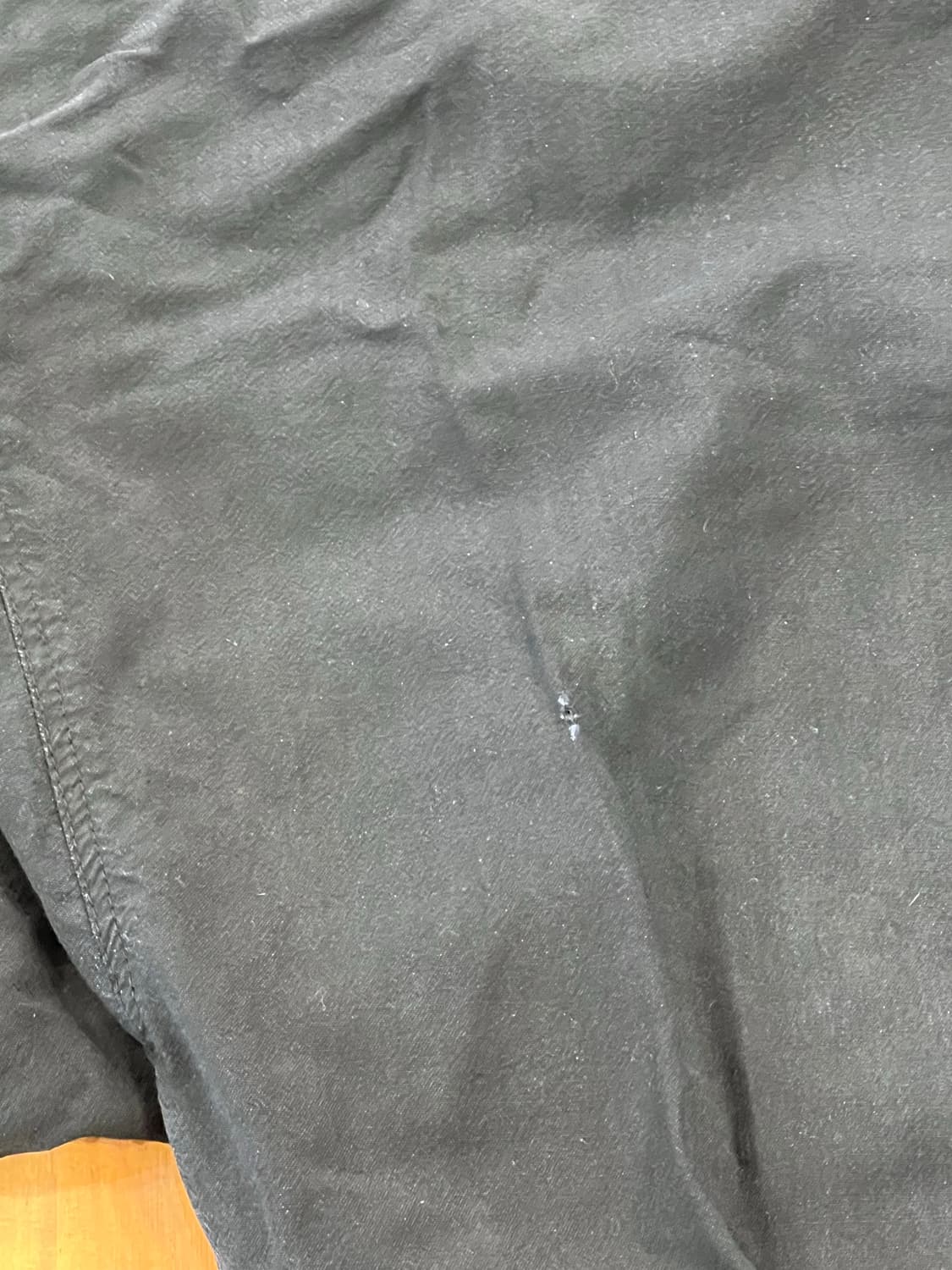 15F/W릭오웬 울비스코스 09블랙 팬츠 팝니다. 상품이미지5