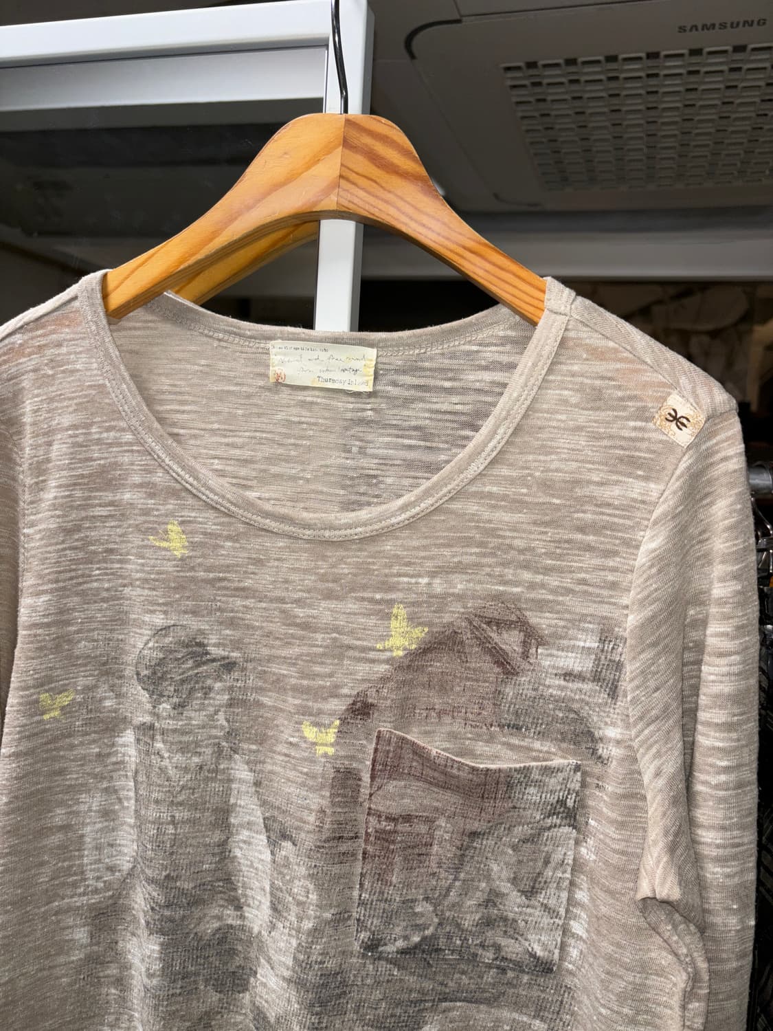 써스데이 아일랜드 슬럽 롱슬리브 상품이미지4