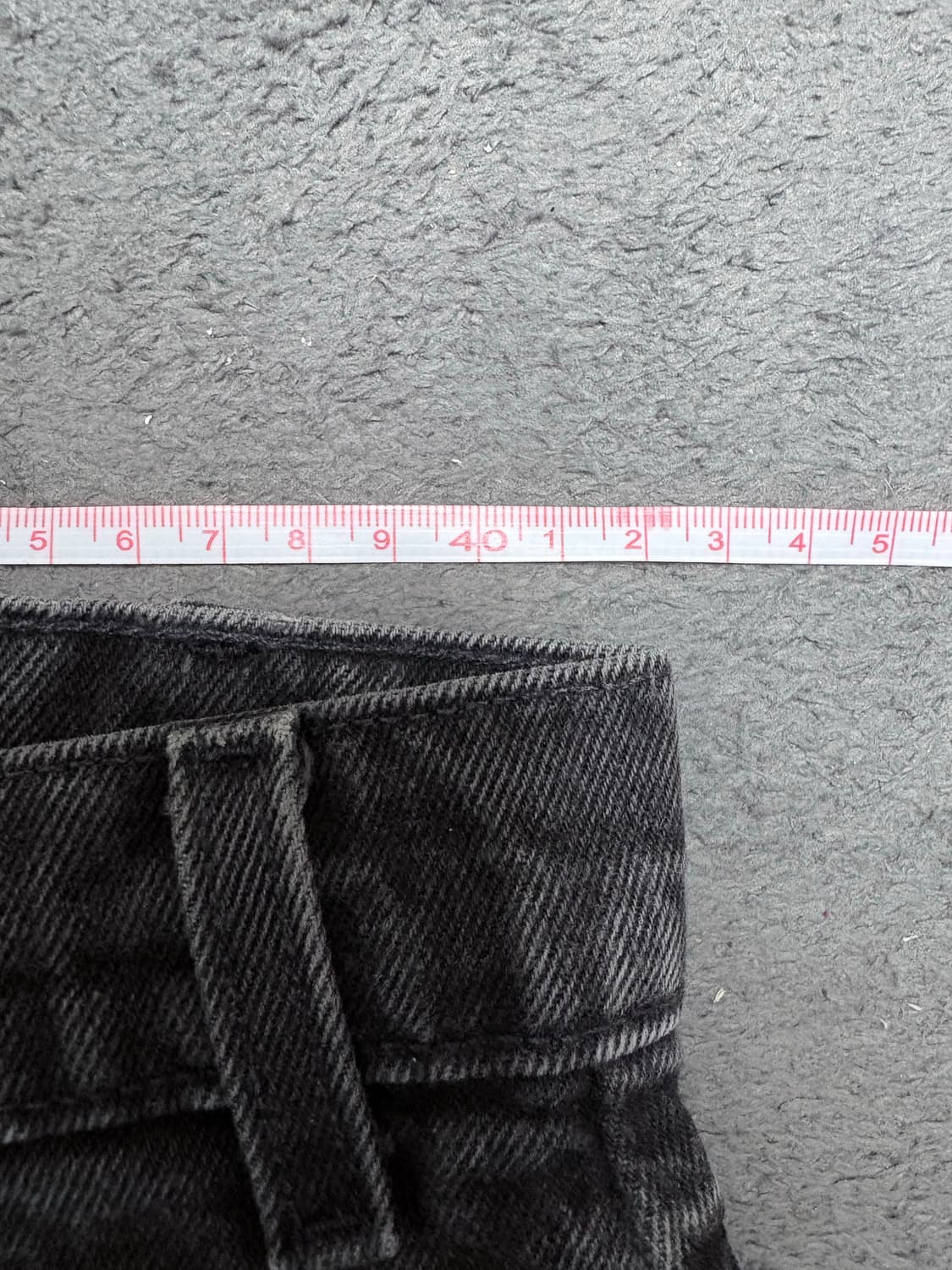 (34x32, 실측 33) 90s 리바이스 505 USA 흑청 블랙진 상품이미지7