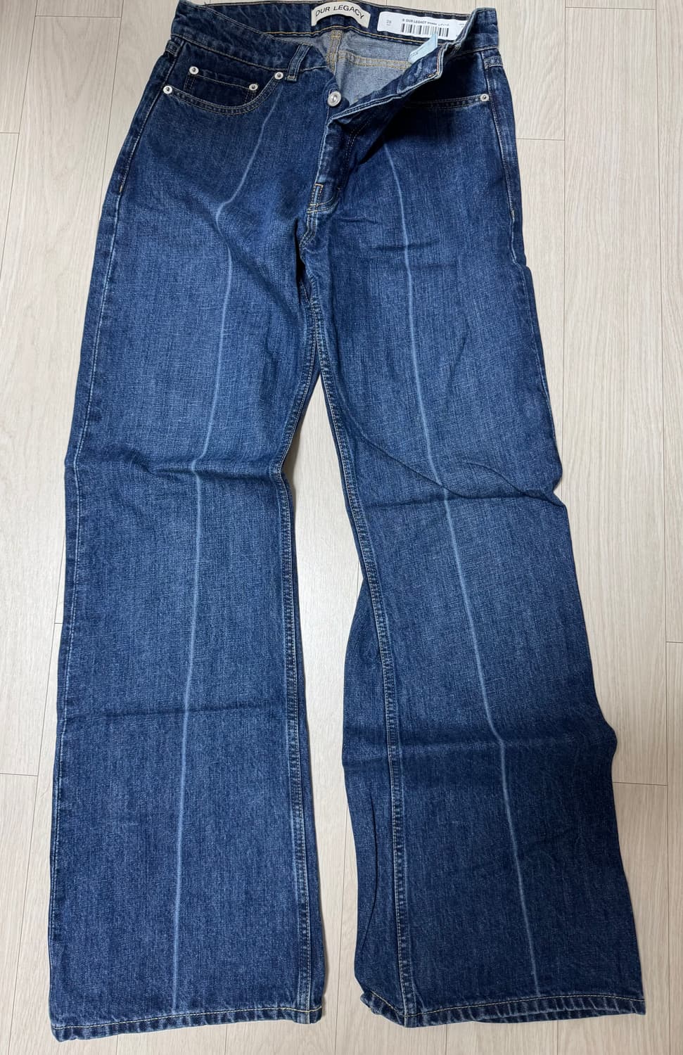아워레가시 리니어컷 블루 데님 28 상품이미지4