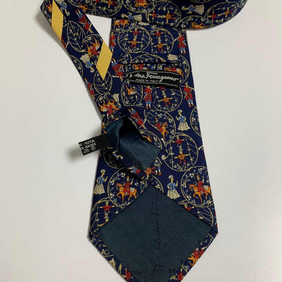 살바토레 페레가모(Ferragamo) 빈티지 정장넥타이 명품 A등급 상품이미지7