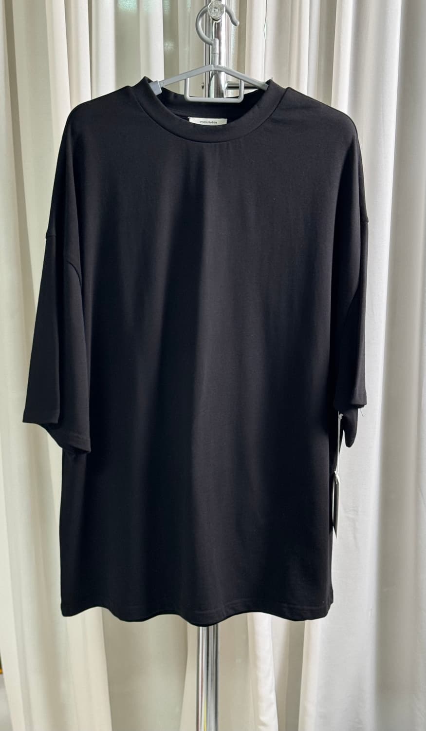 Entire Studios Heavy Boxy Tee black 상품이미지3