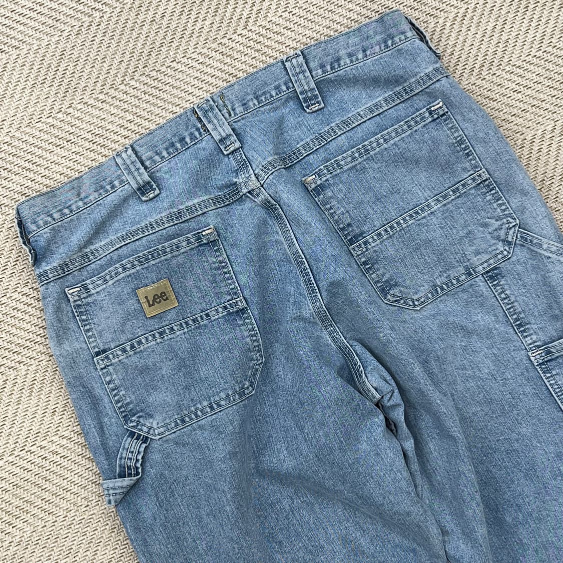 리 루즈핏 카펜터 데님 팬츠 r2893 상품이미지4