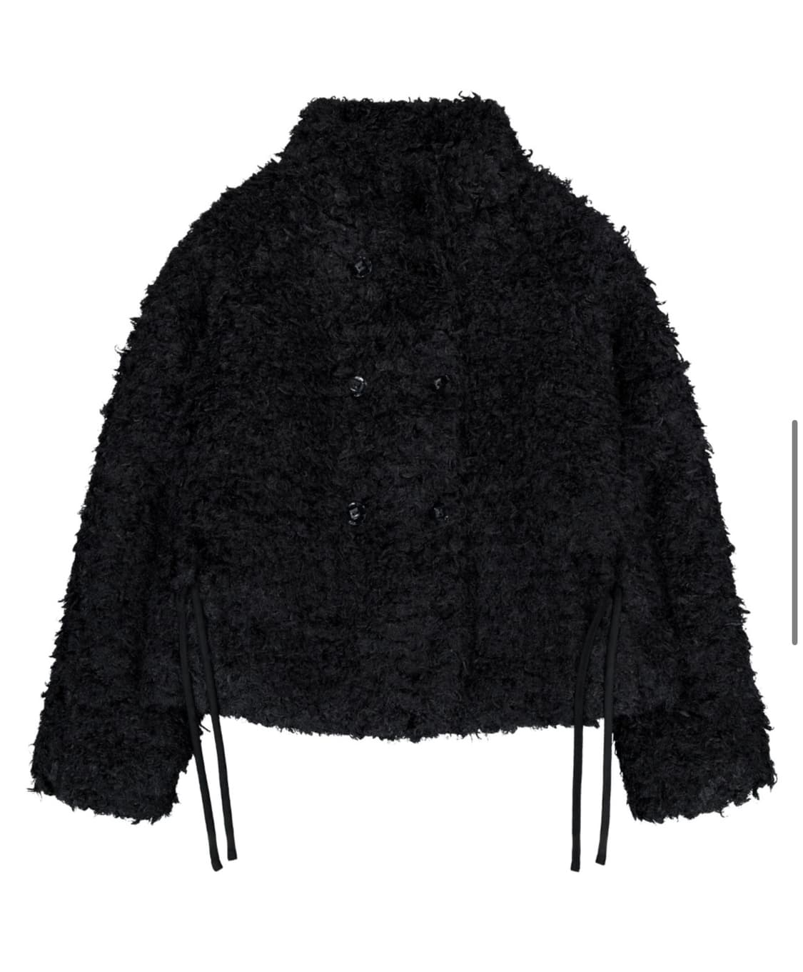 Coyse 코이세이오 hairy fur jaket black 상품이미지4