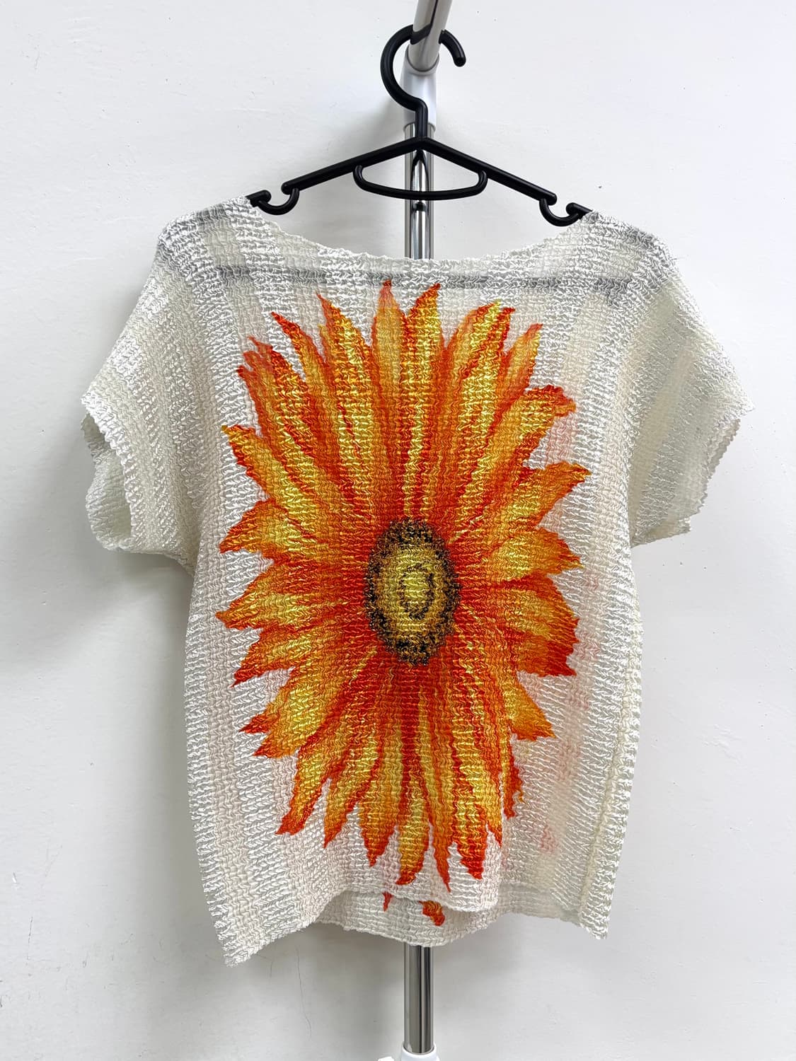 빈티지 팝콘플리츠 블라우스 상품이미지7