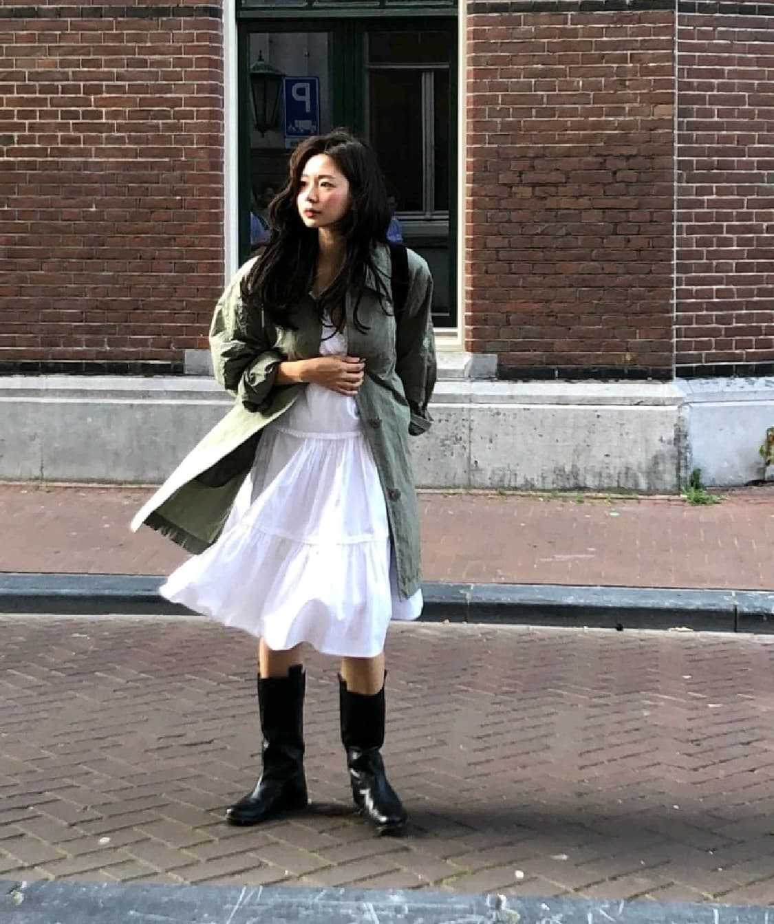 파르벵 하프 트렌치 상품이미지1