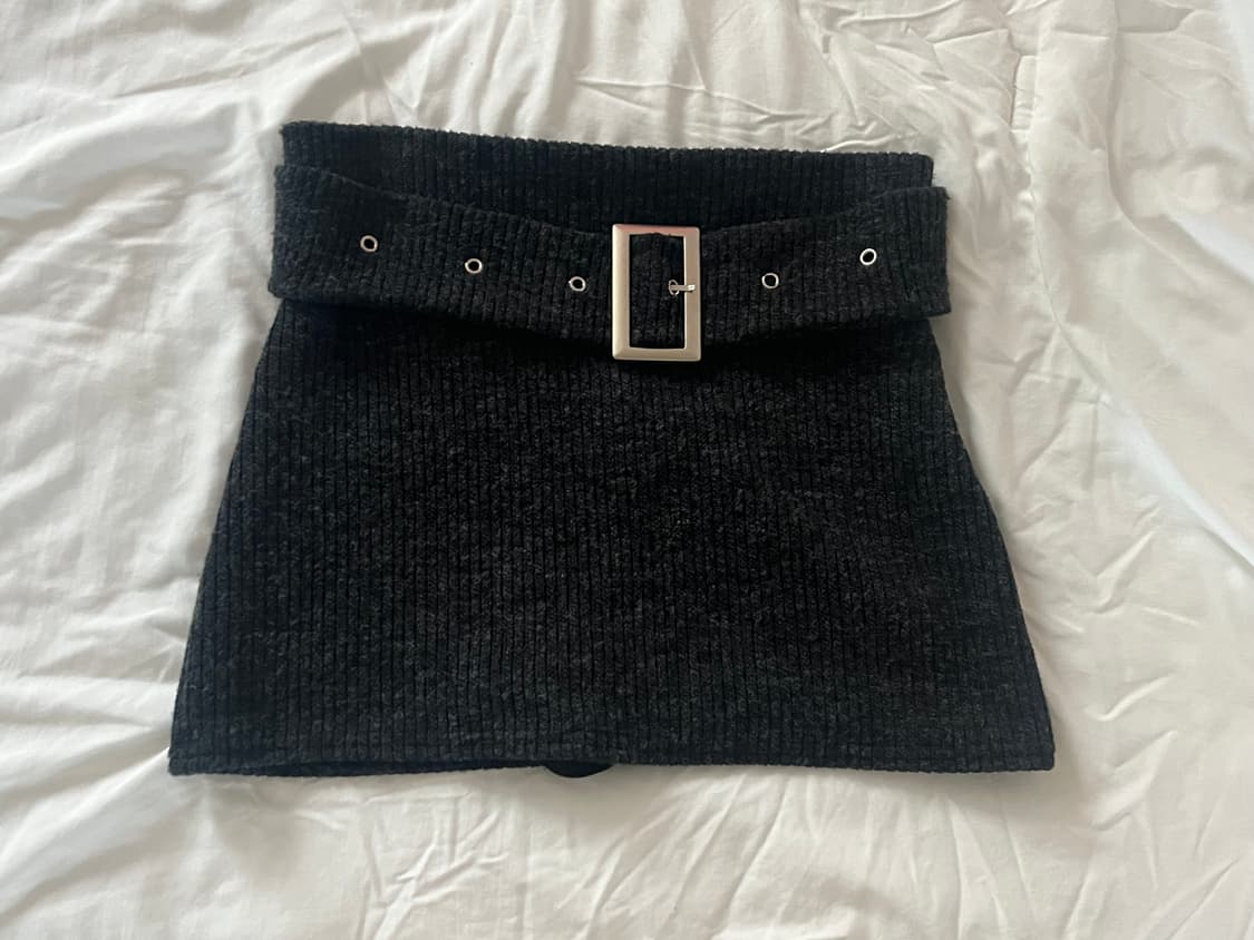 스젠 Gant Belt Knit skirt 상품이미지7