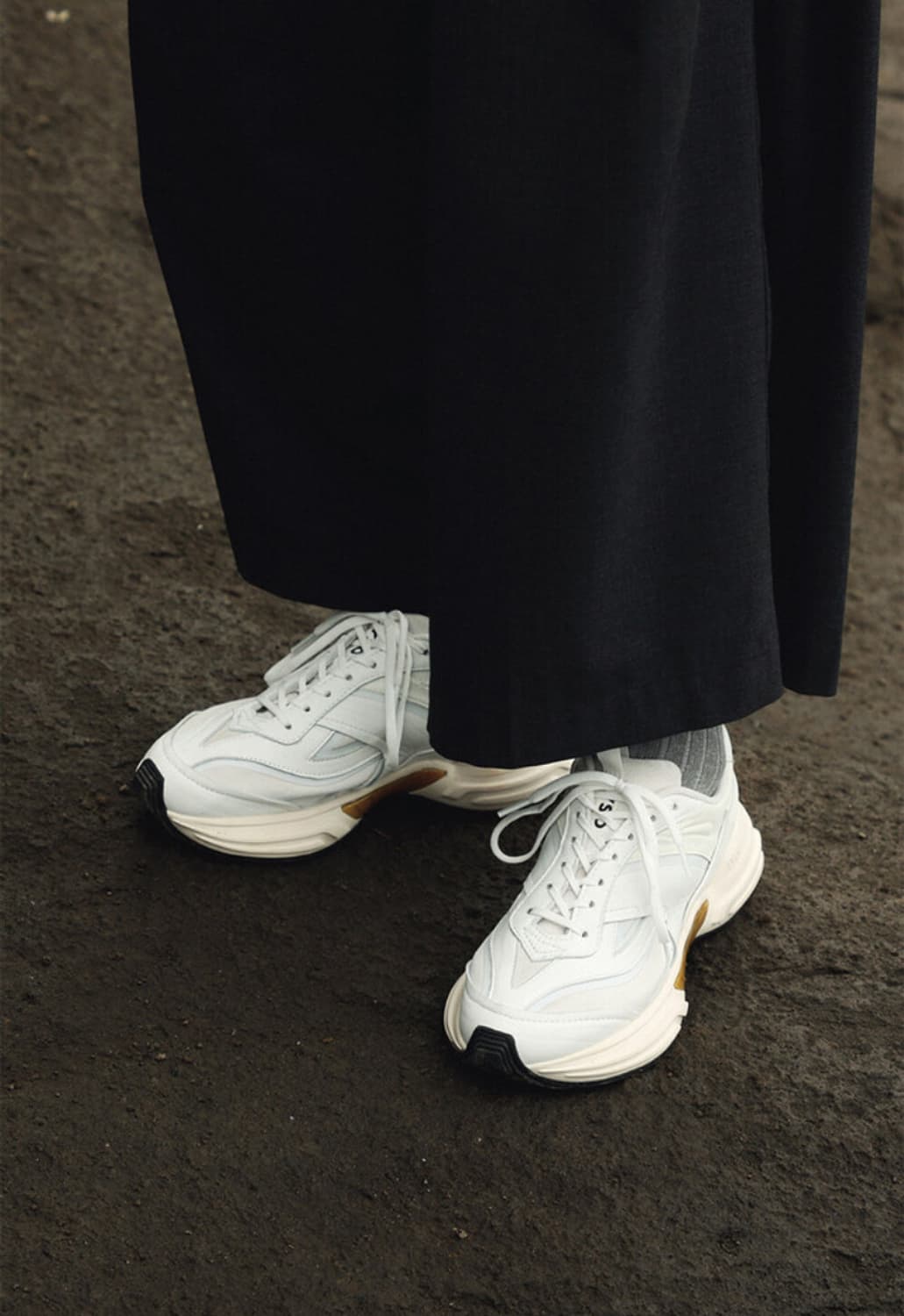 IYSO 이소 ACUMIK 아큐믹 고프코어 러닝화 스니커즈 신발 화이트 상품이미지8