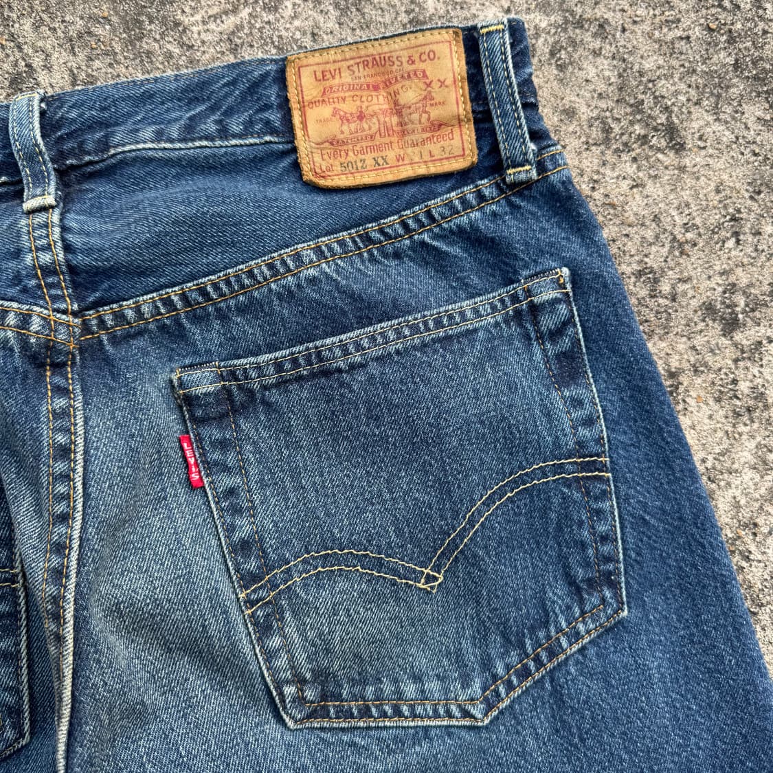 [32] 리바이스 501 zxx 셀비지 데님 팬츠 상품이미지8