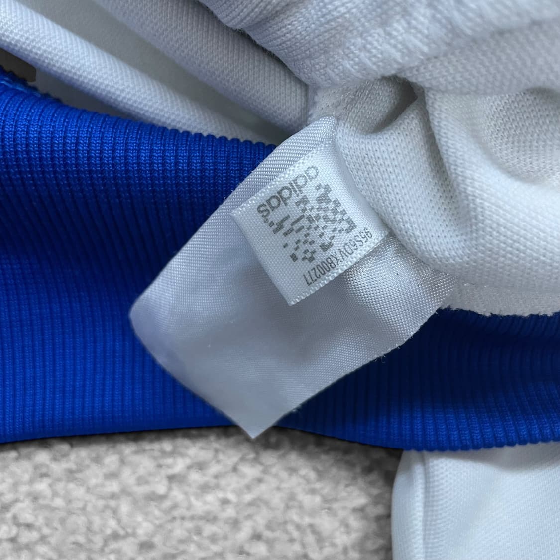 아디다스 파이어버드 트랙탑 져지 화이트 블루 상품이미지4