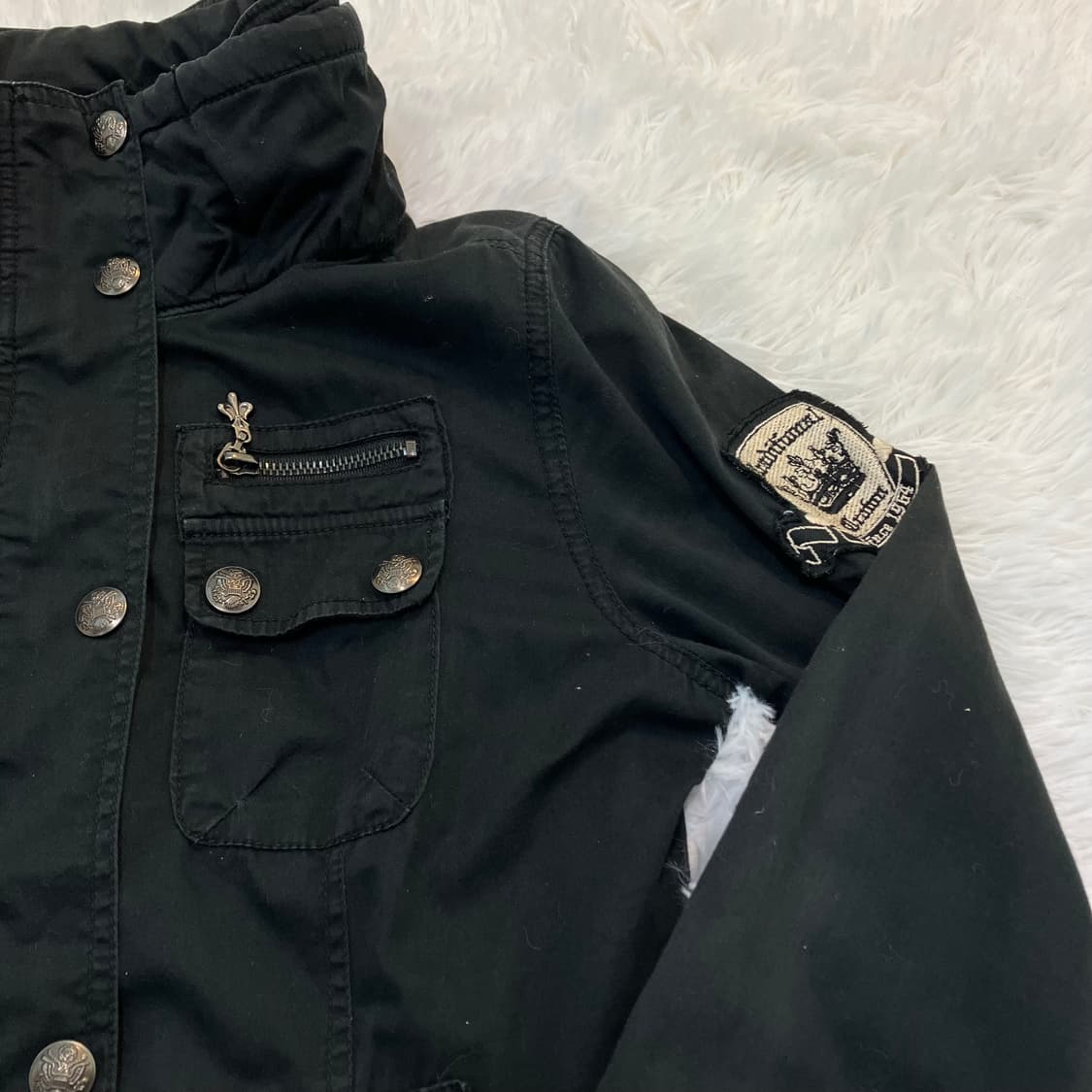 빈티지 와이투케이 포켓 야상 817 y2k 스트릿 갸루 펑키 일본빈티지  상품이미지3