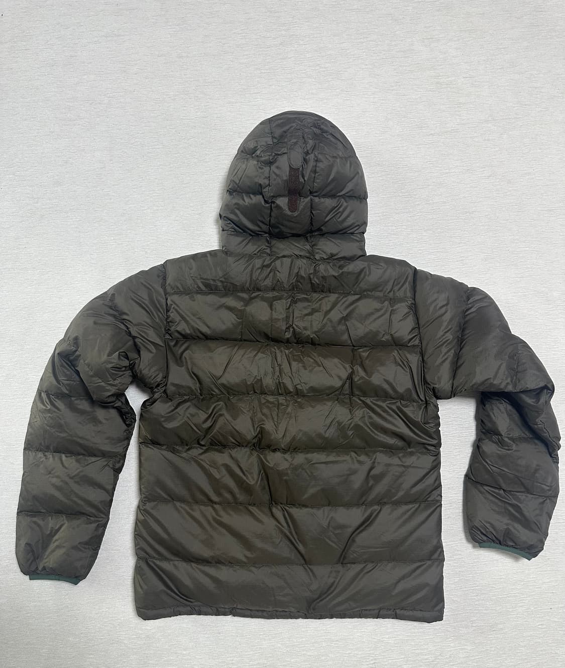 (L)몽벨 알파인 일본 빈티지 경량 다운 카키 브라운 상품이미지4