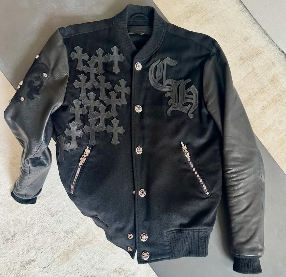 크롬하츠 레터맨 바시티 XL size 상품이미지3