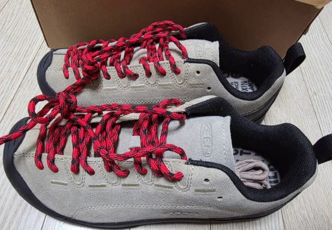 킨 재스퍼 스웨이드 스니커즈 베이지 상품이미지3