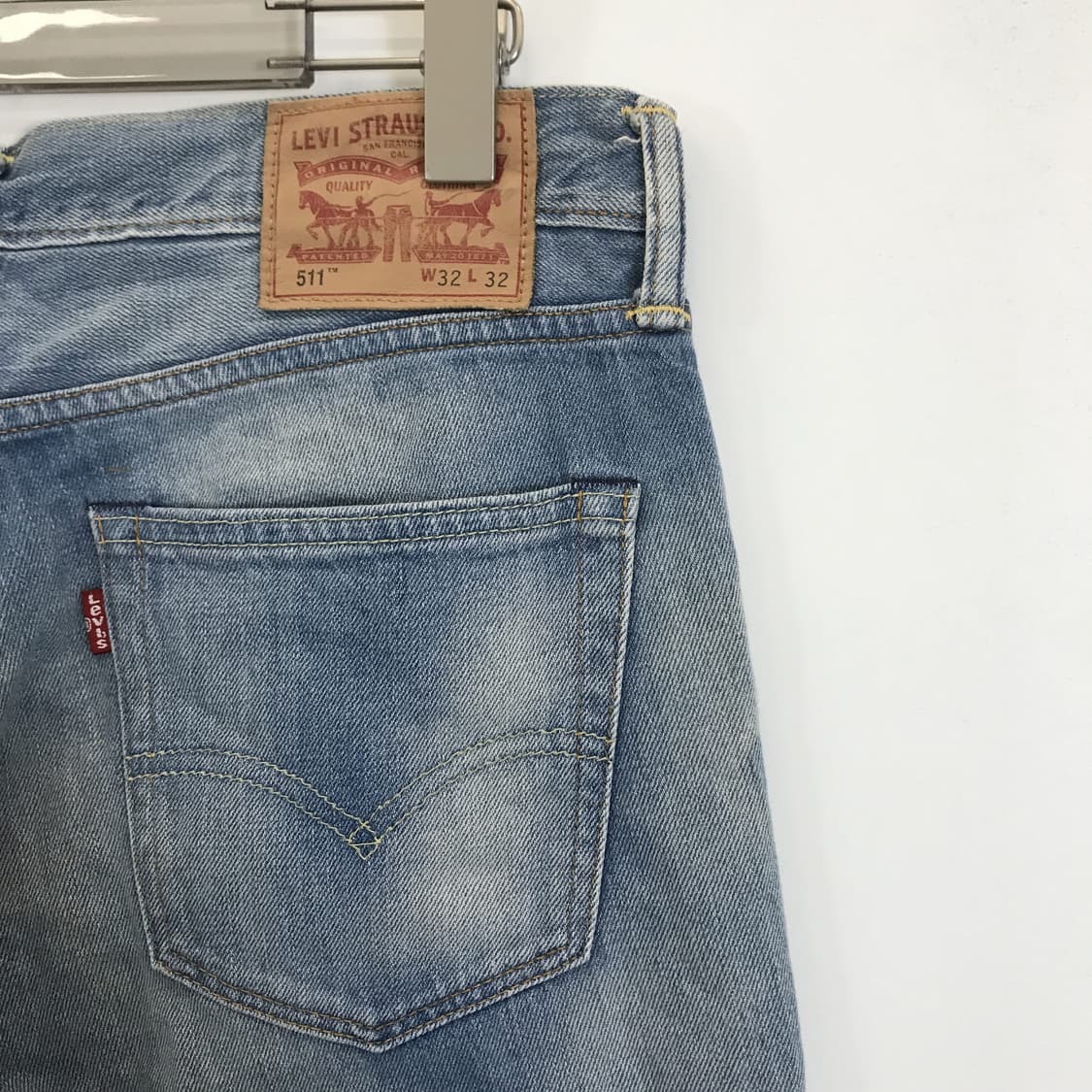 리바이스 511 워시드 데님 청바지 [32x32] 상품이미지4