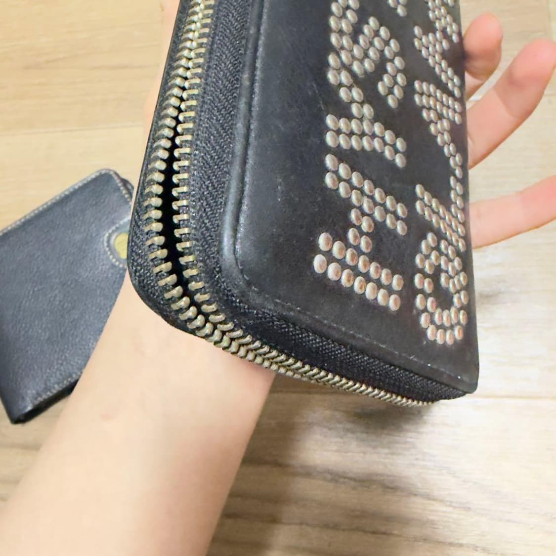 히스테릭 글래머 로고 스터드 롱 지갑 상품이미지4