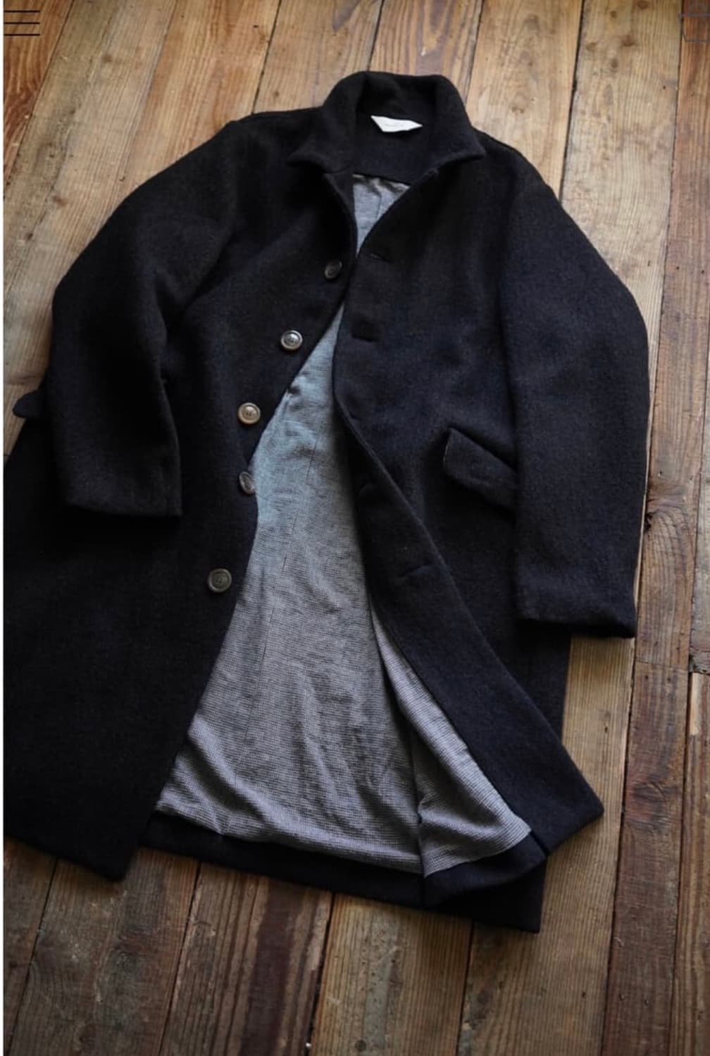 구매) 워드로브41 라이브러리코트 m 상품이미지1