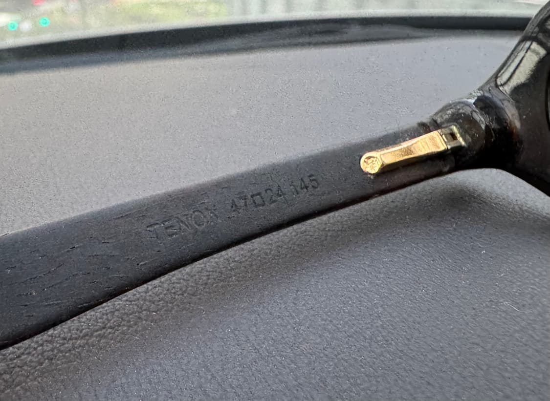 사가와후지이 테논 안경 (톨토이즈 컬러 + 우드) 상품이미지6