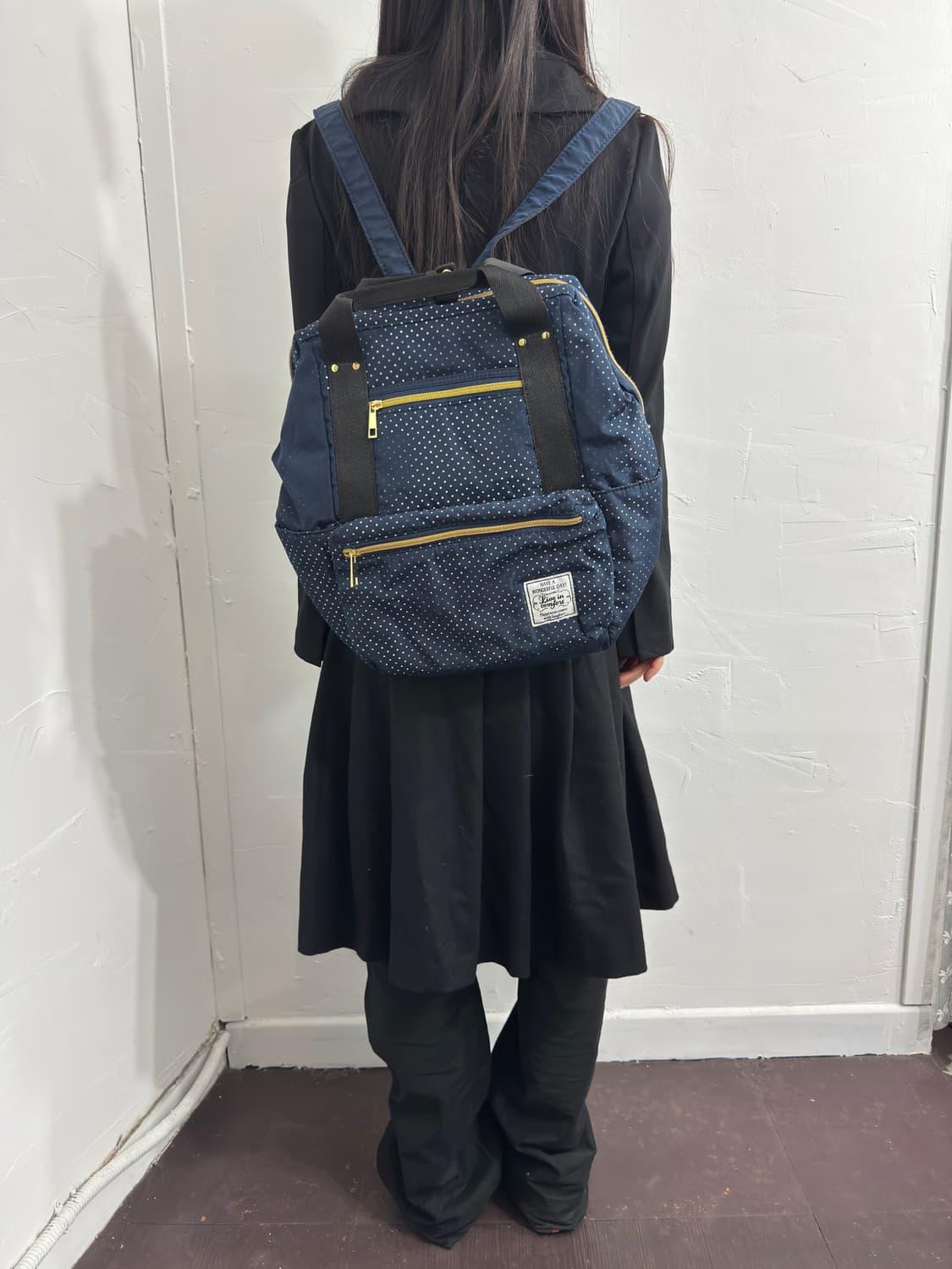 Live in comfort dot backpack 상품이미지3