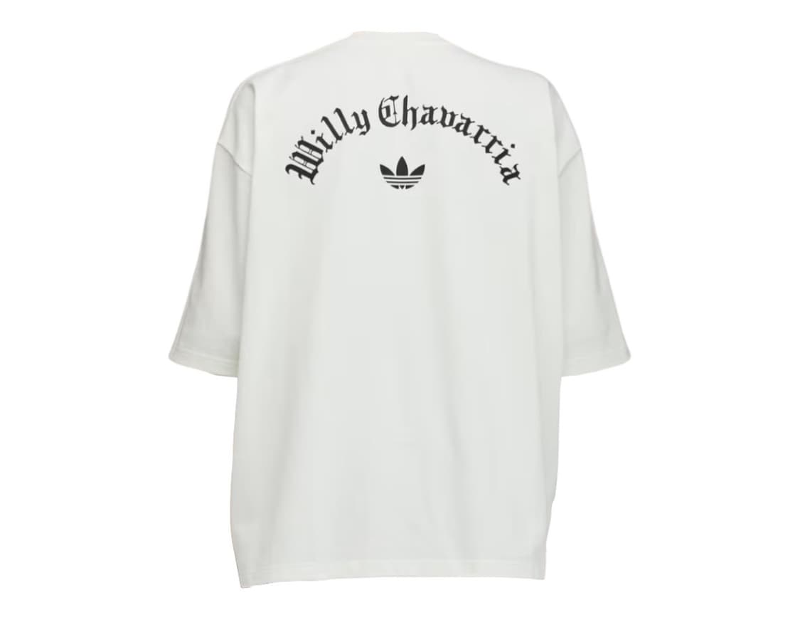 아디다스 x 윌리 차바리아 시그니처 티셔츠 오프 화이트 상품이미지2