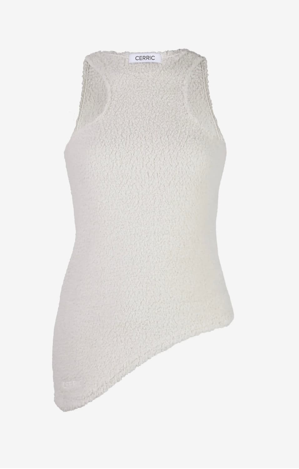 CERRIC FLEECE UNBALNCE SLEEVELESS  상품이미지4