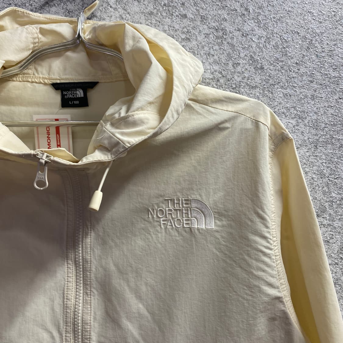 노스페이스 화이트라벨 연노랑 아노락 후드재킷 B4351  상품이미지3