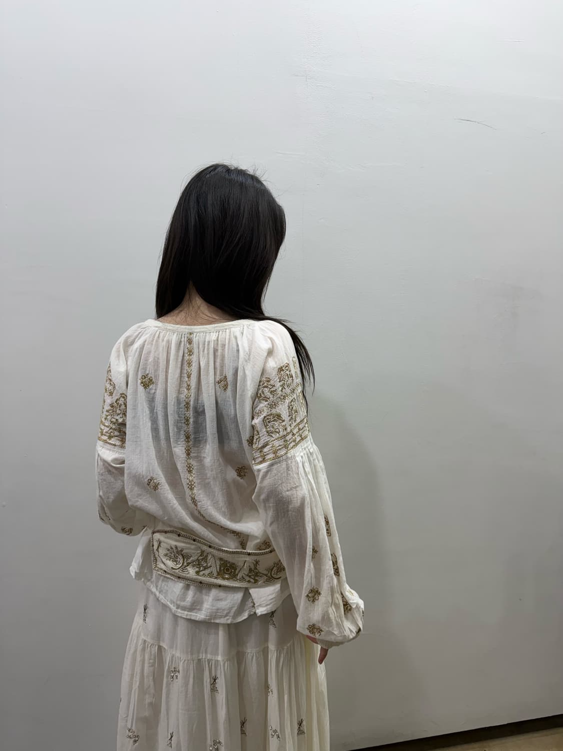 GOA 보헤미안 무드 블라우스 상품이미지5