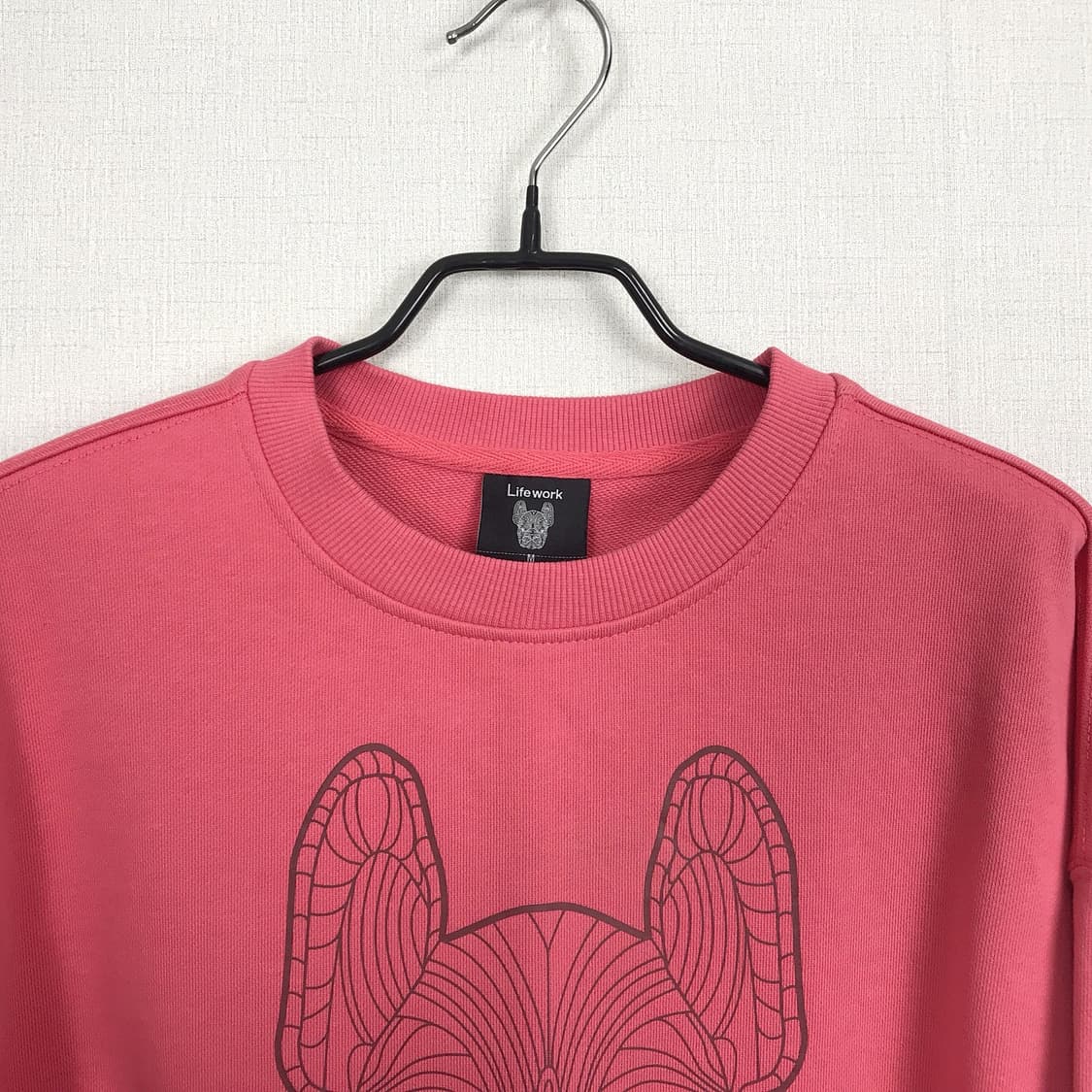 라이프워크 라독 빅로고 맨투맨 티셔츠 남성M 상품이미지2