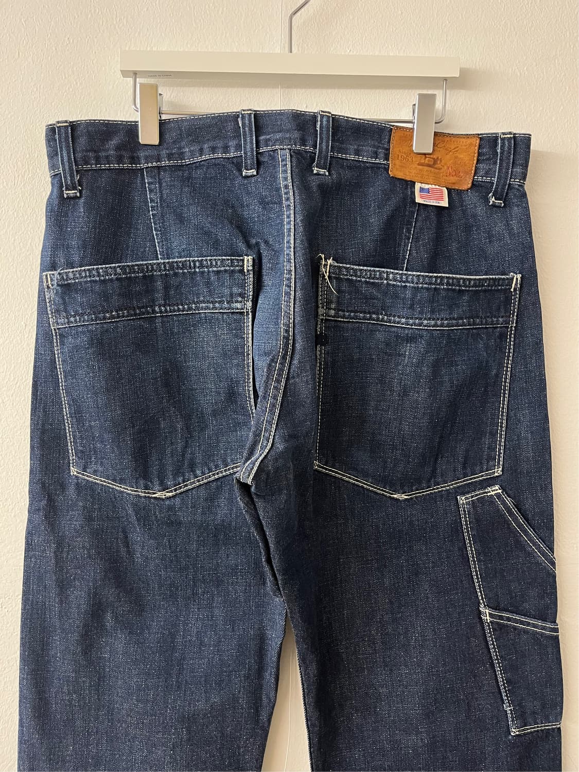 USA 빈티지 베이커 카펜터 데님 워크 팬츠 상품이미지4