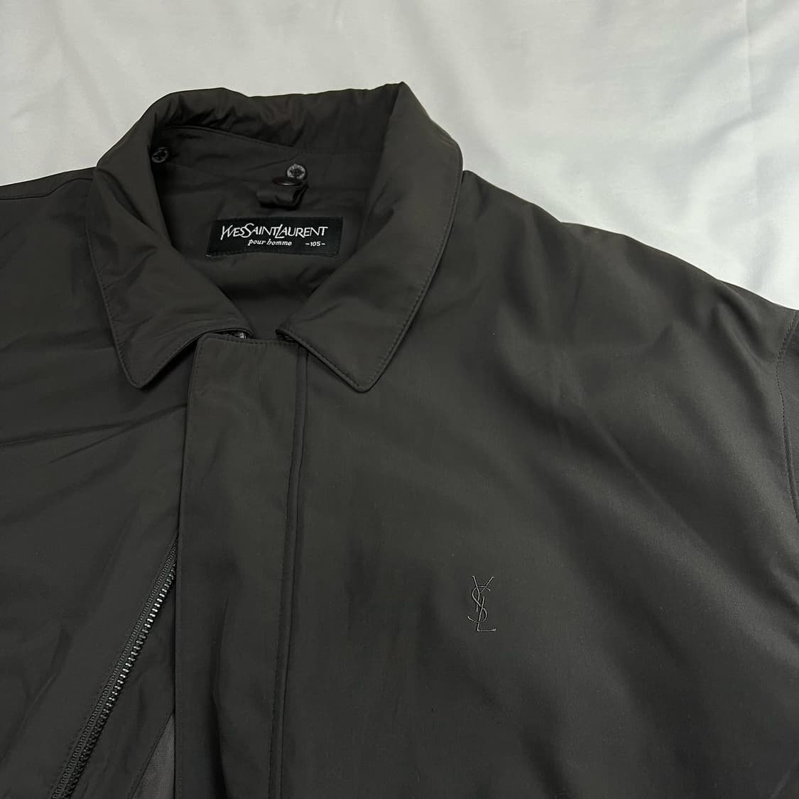 정품 입생로랑 블루종 자켓 상품이미지4