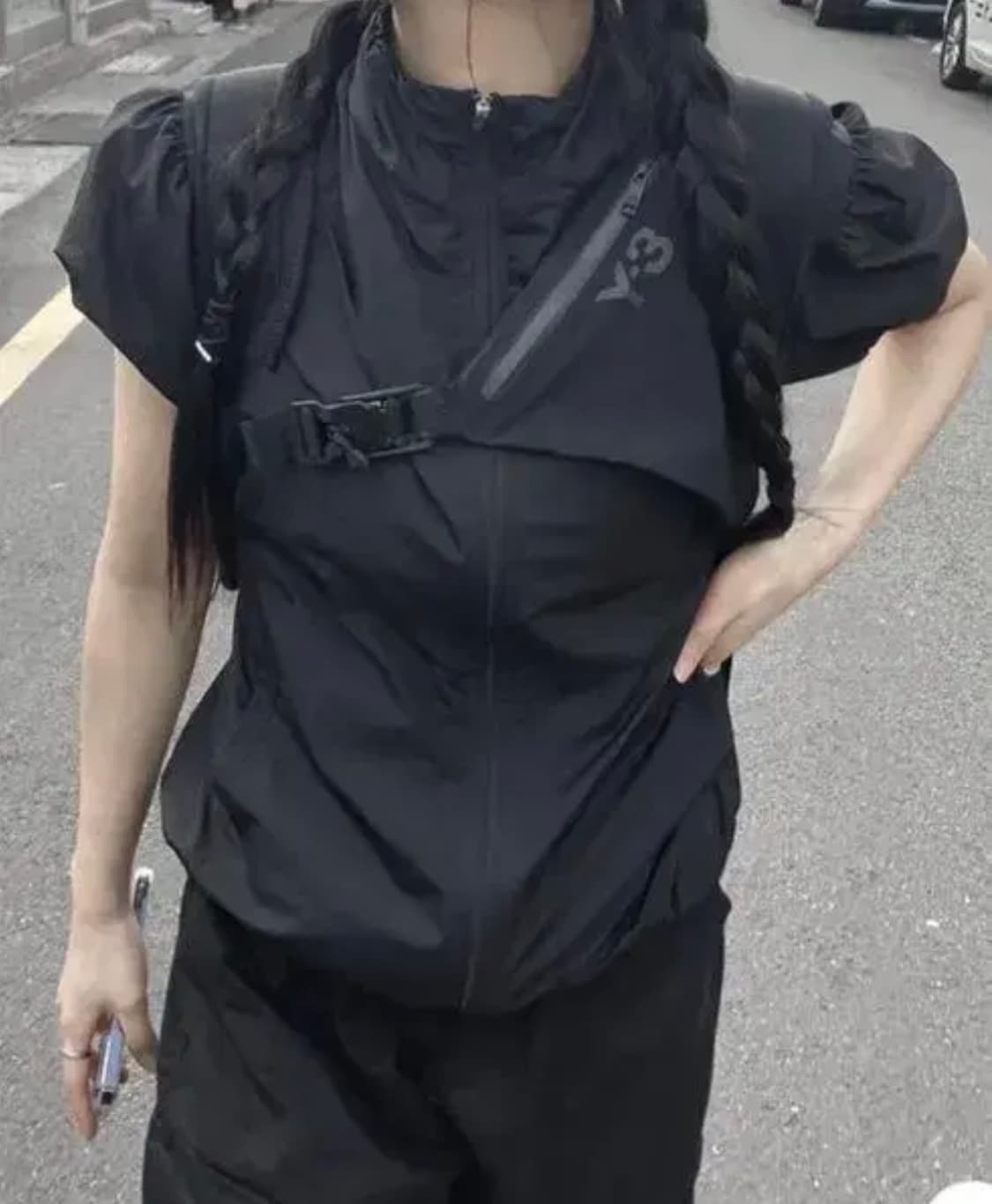 엔젤넘버555 나일론 집업 자켓 상품이미지1