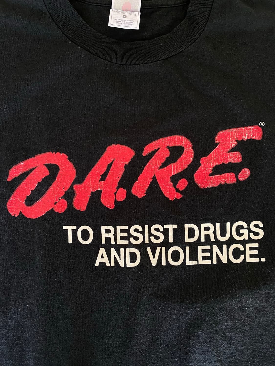 (L) 90s 빈티지 DARE 티셔츠 상품이미지3
