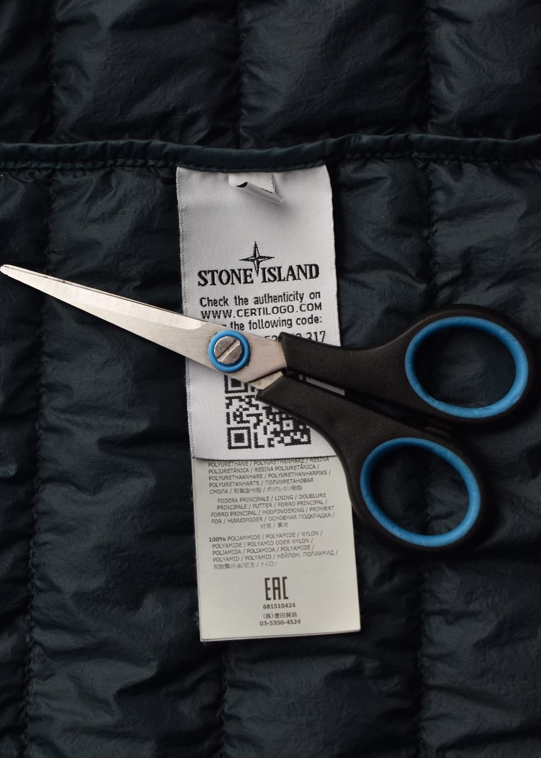 (XXL)스톤아일랜드 가먼트 마이크로얀 자켓 다크네이비 상품이미지3