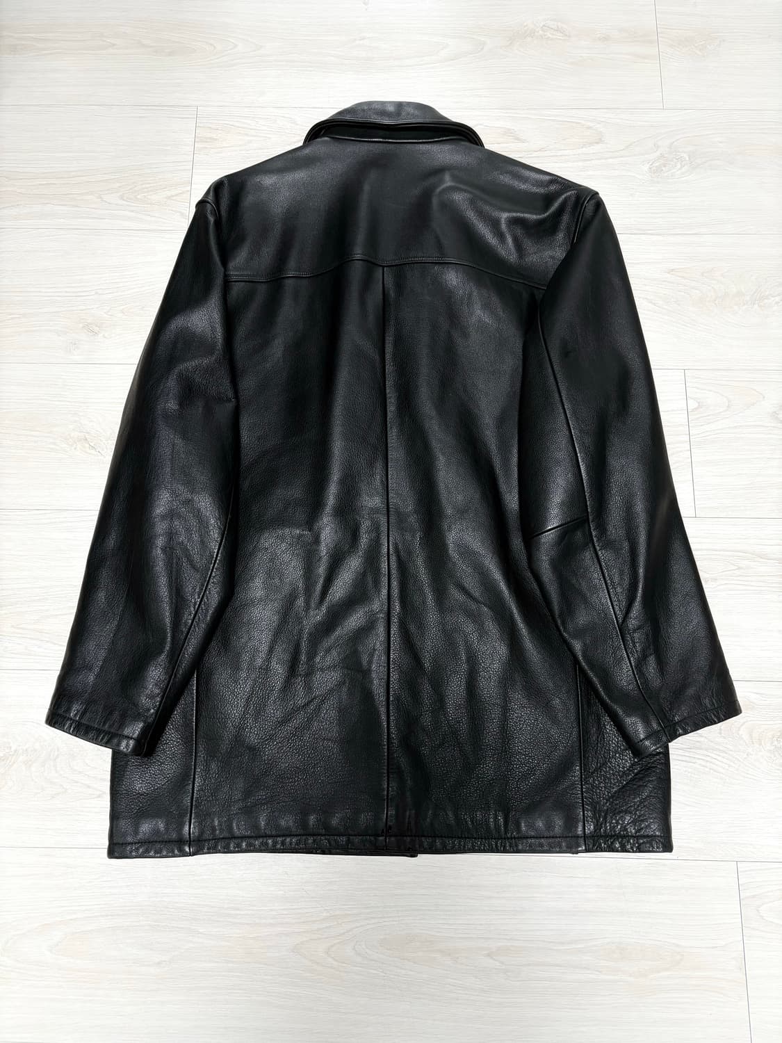 Vintage 레더 카코트 L size 상품이미지2