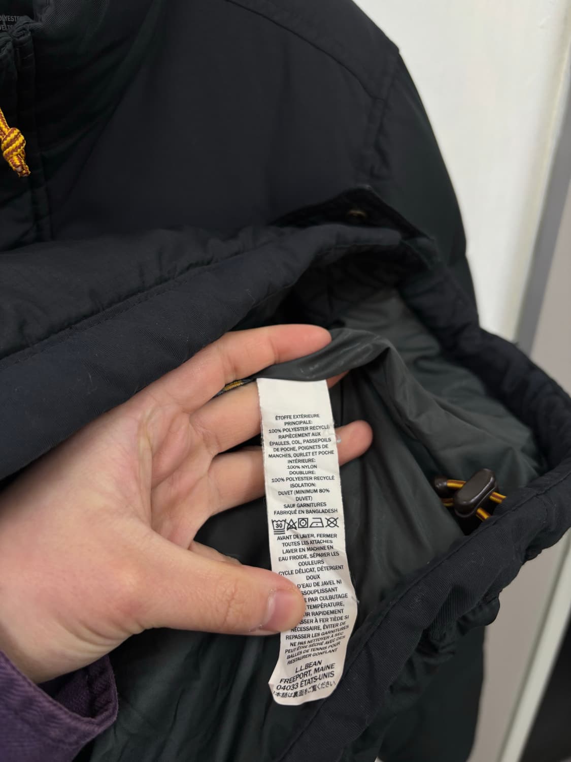 L.L.bean 90s USA 다운패딩 상품이미지7