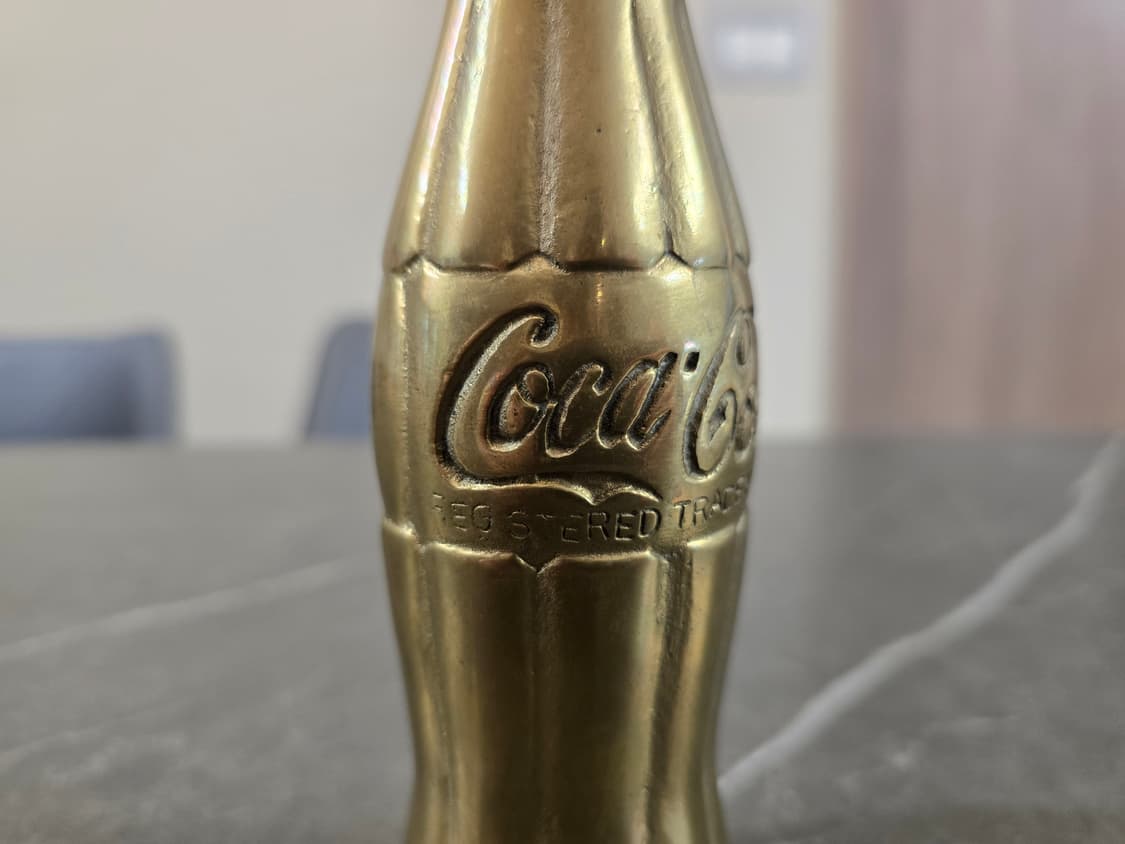 빈티지 황동 코카콜라 Coca-Cola Brass Bottle 상품이미지2